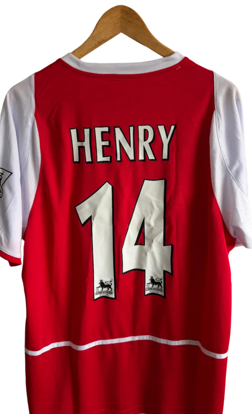 Arsenal 2003/04 Home Shirt – Henry #14 – XL