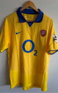 Arsenal 2003/04 Away Shirt – No Print – L