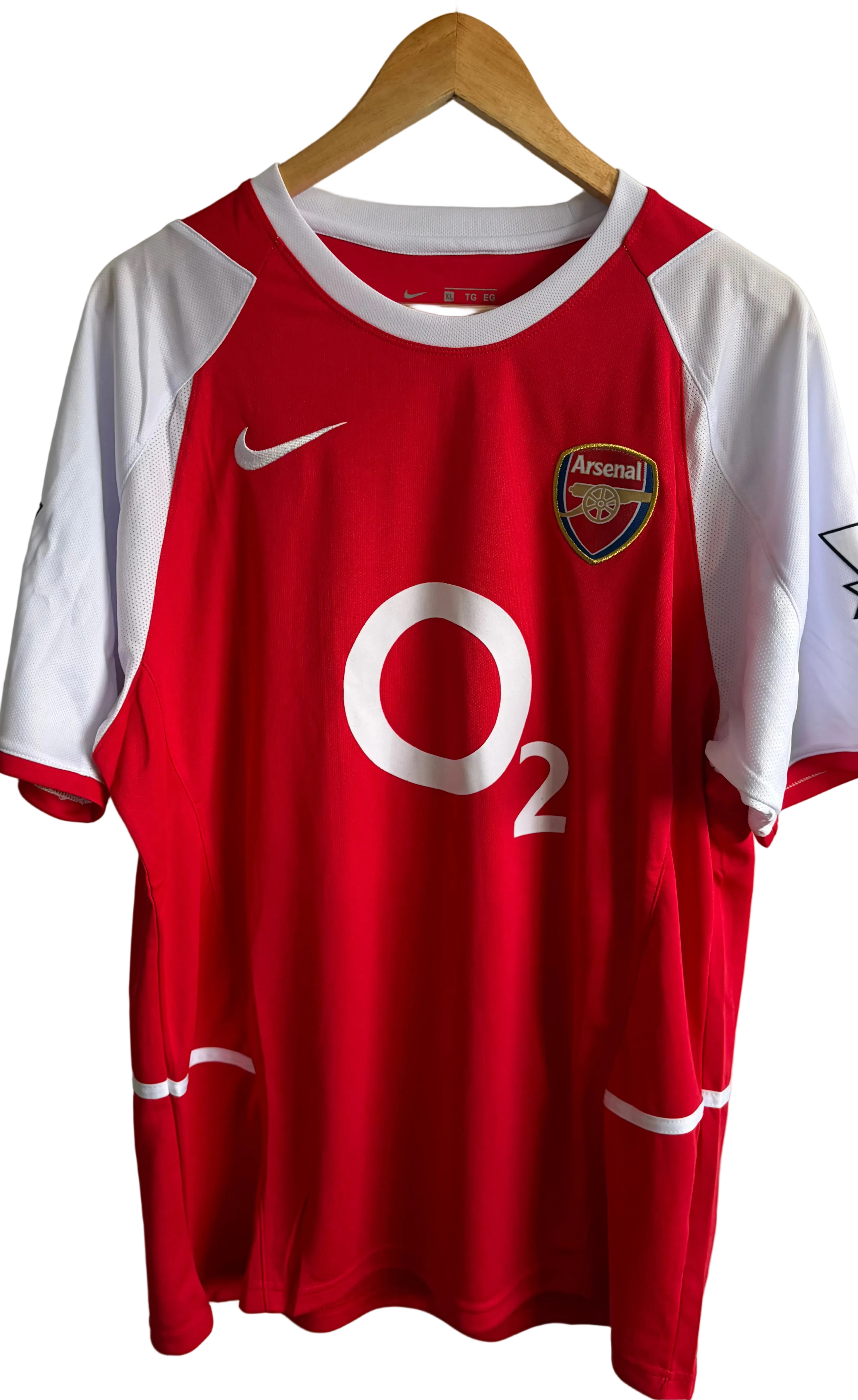 Arsenal 2003/04 Home Shirt – Henry #14 – XL