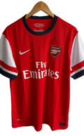 Arsenal 2013/14 Home Shirt – No Print – L