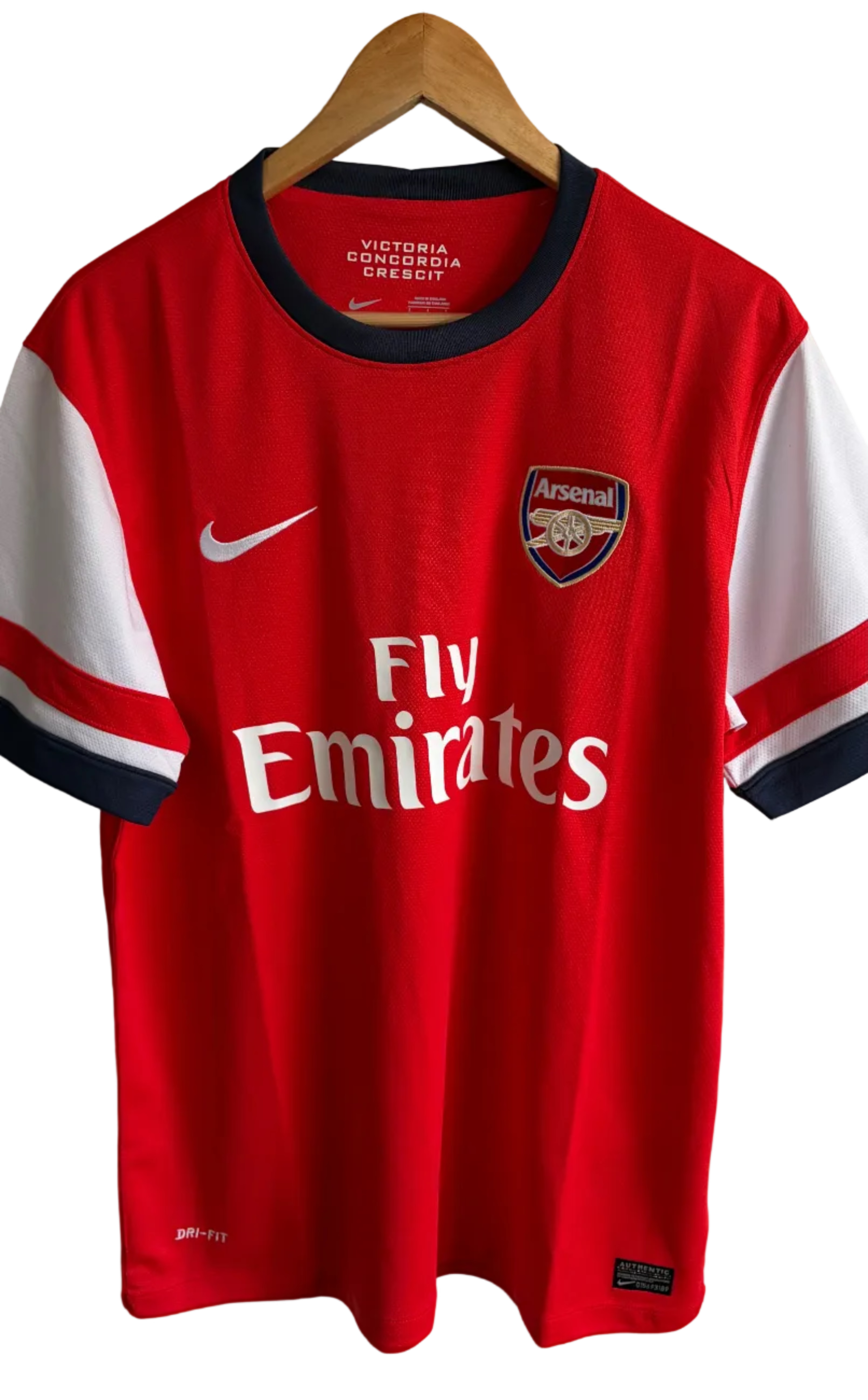 Arsenal 2013/14 Home Shirt – No Print – L