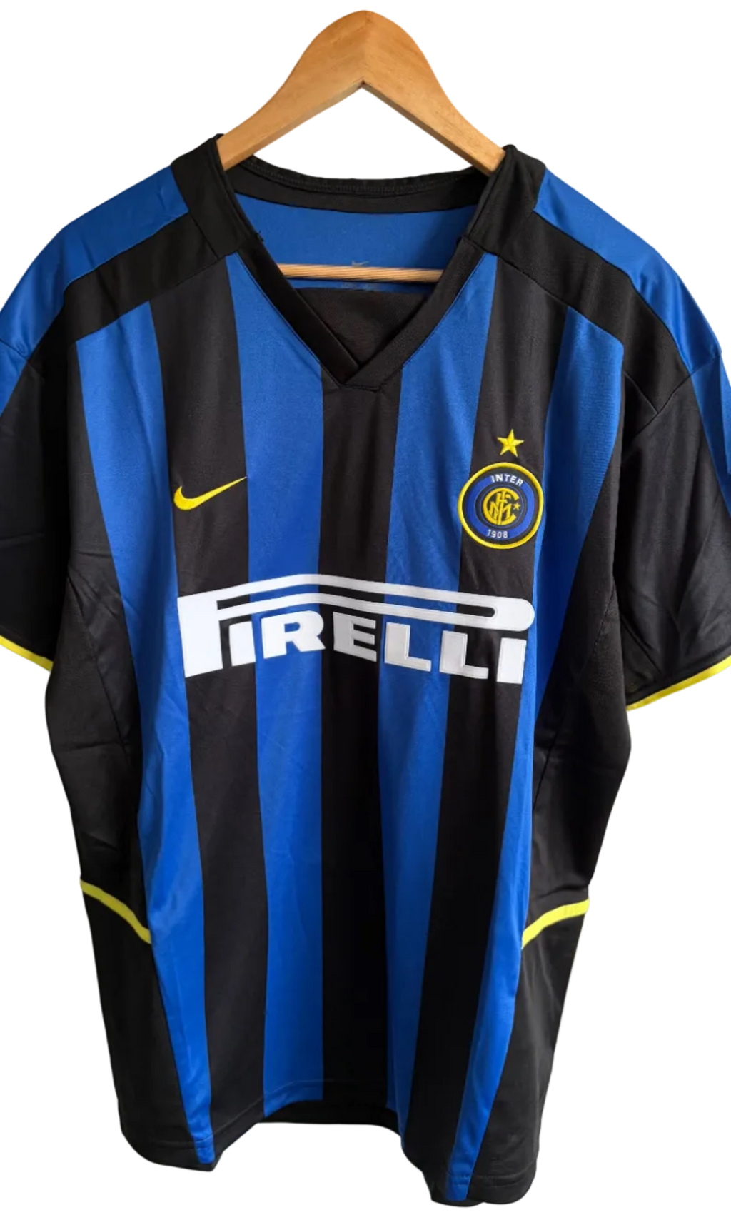 Inter 2002/03 Home Shirt – No Print – L