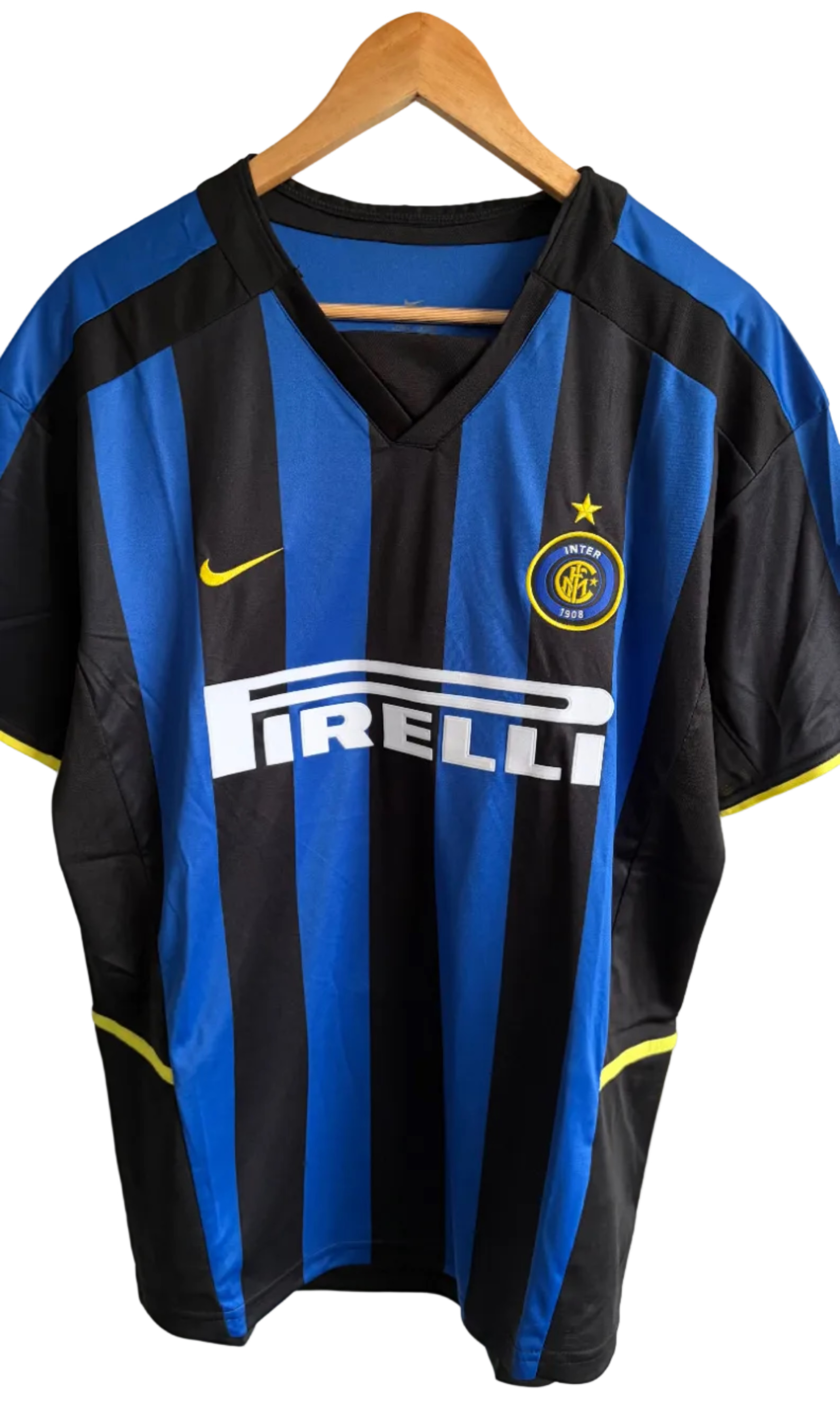 Inter 2002/03 Home Shirt – No Print – L