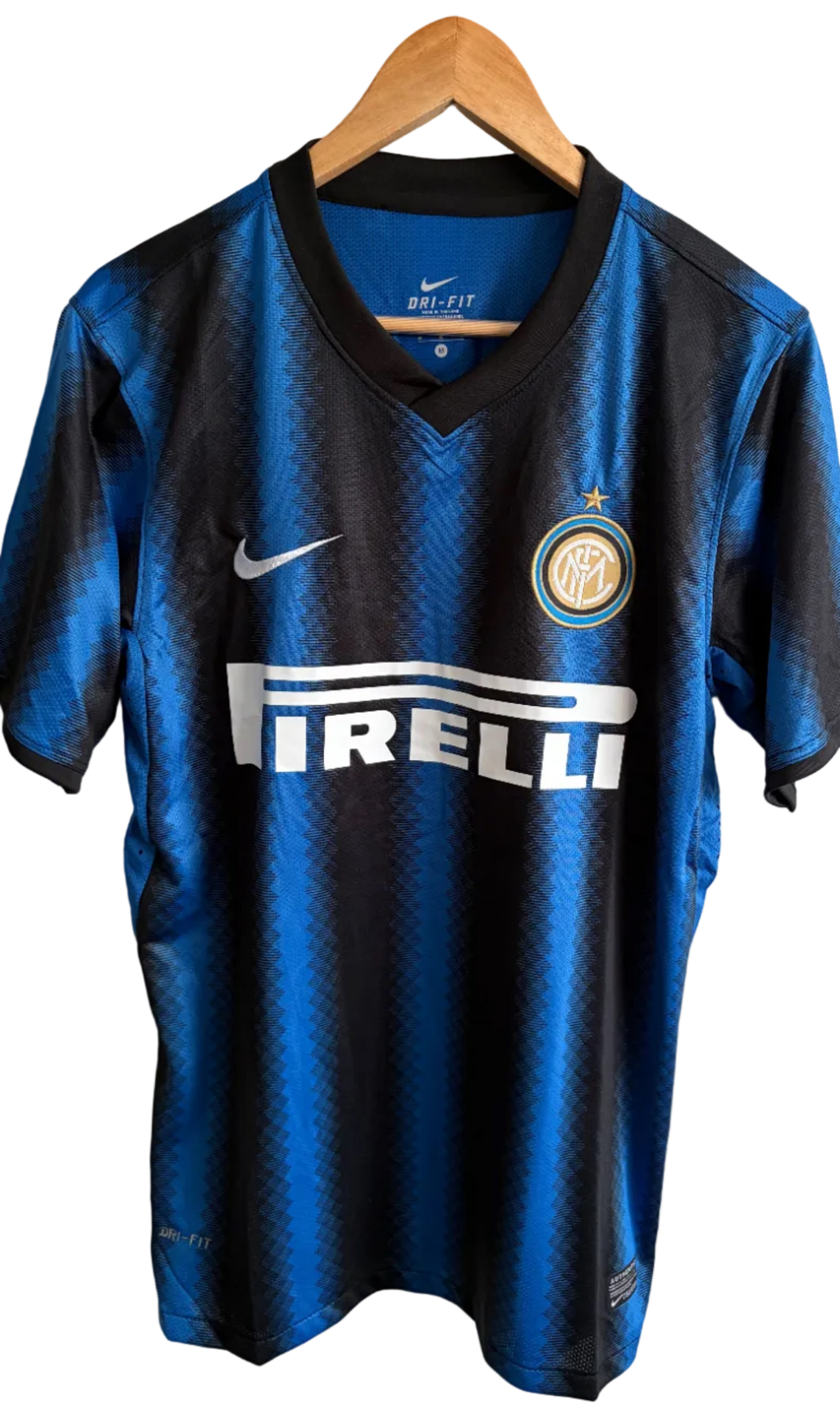Inter 2010/11 Home Shirt – No Print – M