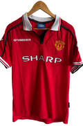 Manchester United 1998/99 Home Shirt – Beckham #7 – L