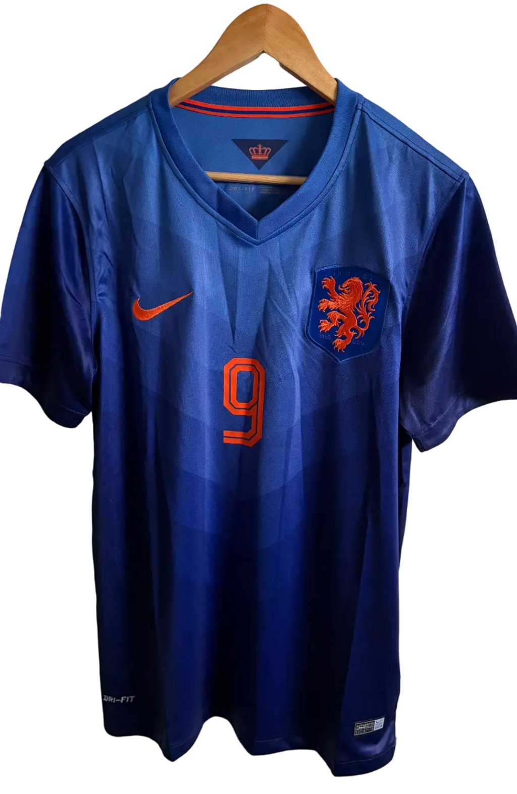 Netherlands 2014 Home Shirt – Van Nistelrooy #9 – M